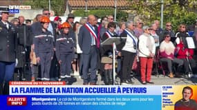 Alpes-de-Haute-Provence: la Flamme de la nation à Peyruis