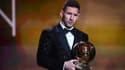 Lionel Messi avec son 7e Ballon d'or en 2021