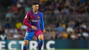 Clément Lenglet lors du match Barça-Villarreal (0-2, 38e journée de Liga), le 22 mai 2022