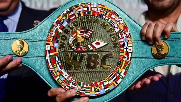 La fameuse ceinture du choc Mayweather-Pacquiao