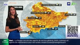 Météo Côte d'Azur: des éclaircies et quelques précipitations ce mercredi, 27°C à Nice