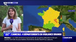 Canicule : 4 départements en vigilance orange - 08/07