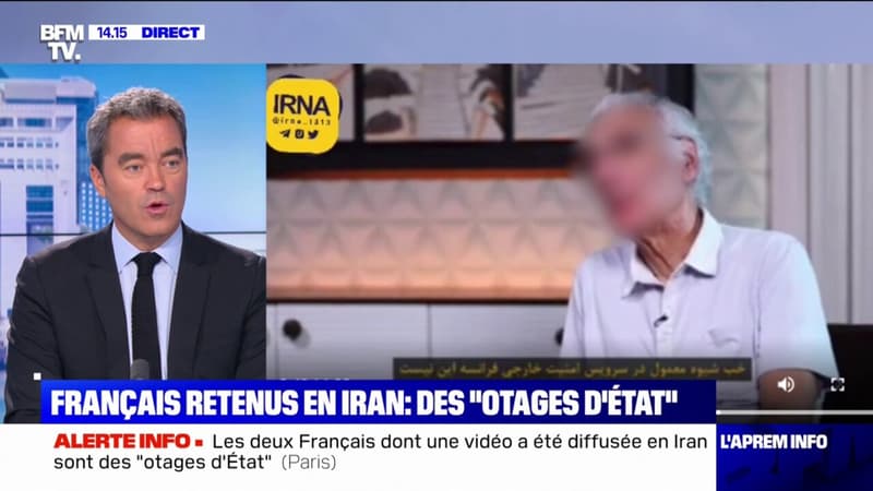 Le Quai d'Orsay estime que les deux Français dont une vidéo a été diffusée à la télévision iranienne sont des 