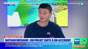 Objectif "mini transat 2027" pour Nathan Mesiano