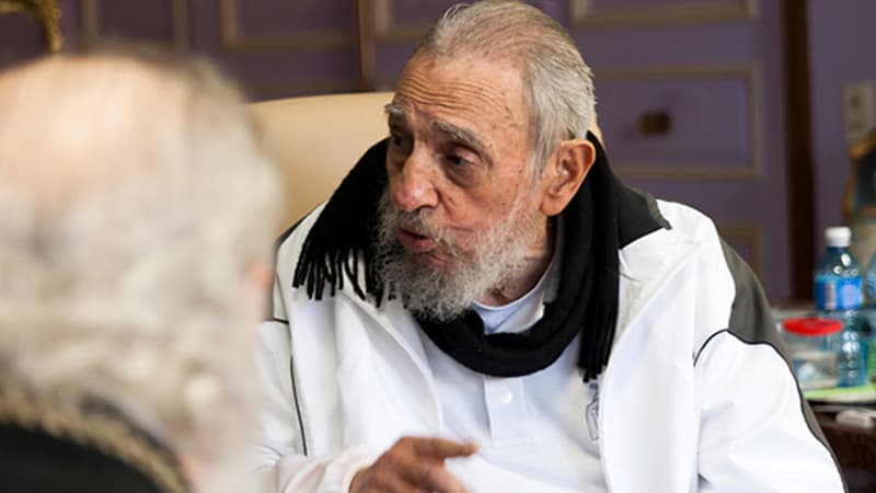 Fidel Castro, en février 2016.
