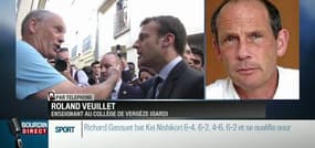 Macron et "la meilleure façon de se payer un costard": des propos "outrageants" et "méprisants"