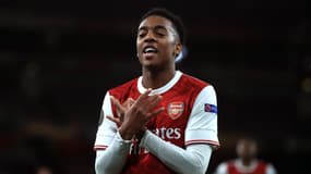 Joe Willock avec Arsenal, à Londres le 29 octobre 2020