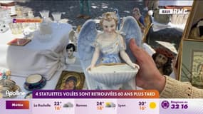 4 statuettes volées sont retrouvées 60 ans plus tard