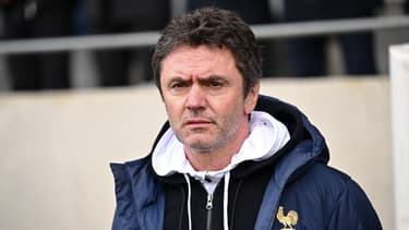 Sylvain Ripoll, sélectionneur de l'équipe de France Espoirs, mars 2023