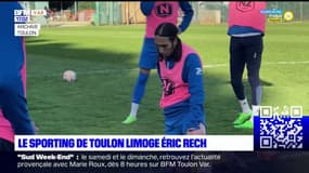 Le Sporting club de Toulon limoge Éric Rech remplacé par Teddy Bertin