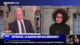 Réforme des retraites; "Je suis pour l'abrogation", affirme Audrey Pulvar (divers gauche)