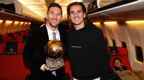 Antoine Griezmann et Lionel Messi