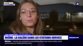 Rhône: la galère dans les stations-service