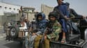 Des combattants talibans armés, le 11 septembre 2021 à Kaboul