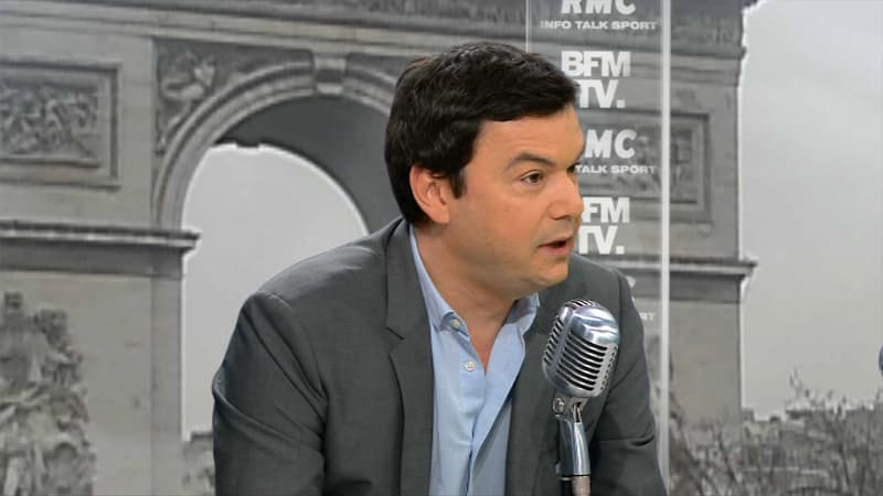 Thomas Piketty, invité de BFMTV-RMC.