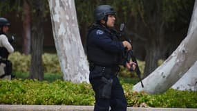 Un policier à Los Angeles (photo d'illustration) 