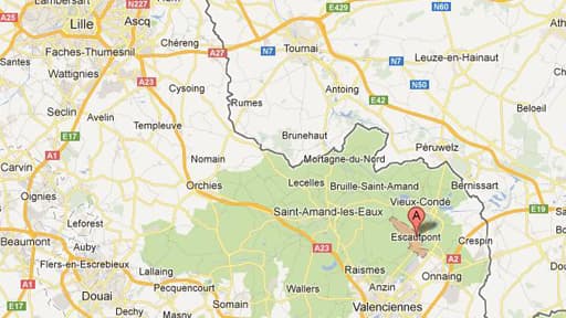 Le bébé a été découvert par un chasseur, dans le canal de l'Escaut, à Escautpont dans le Nord.