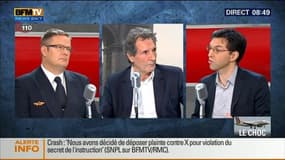 Éric Derivry et Florian Ferreri face à Jean-Jacques Bourdin en direct