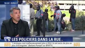 "Nous appelons tous les policiers à se rassembler partout en France et place de la République à Paris", Jean-Claude Delage