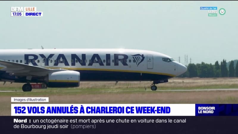 Charleroi: 152 vols annulés ce week-end