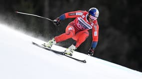 Aksel Lund Svindal, champion olympique de la descente de ski alpin, a atteint les 107km/h.