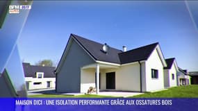 Maison DICI : une isolation performante grâce aux ossatures bois