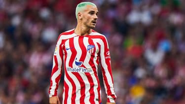 Antoine Griezmann avec l'Atlético face à Villarreal.