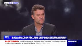 Conférence internationale pour la population civile de Gaza: Jean-François Corty (vice-président de Médecins du Monde) regrette l'absence d'une "affirmation" d'un "cessez-le-feu immédiat" par Emmanuel Macron