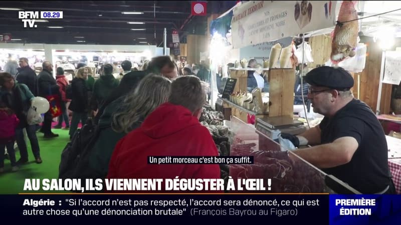 Au Salon de l'agriculture, ils viennent déguster à l'Sil