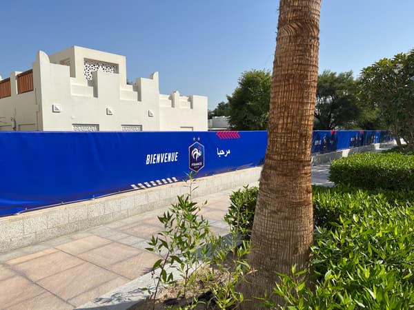 L'hôtel des Bleus au Qatar