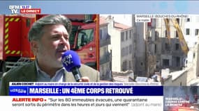 Marseille: selon Julient Cochet, 40 "immeubles seront sortis du périmètres de sécurité dans les heures et jours qui viennent"