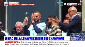 "C'est le moment de profiter": les mots du capitaine havrais aux supporters