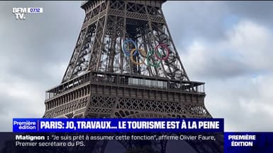 Travaux, sites fermés… Le tourisme est à la peine à Paris, alors que les Jeux olympiques commencent dans deux semaines