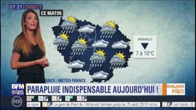 Météo Paris Île-de-France du 2 mai: nuages et averses toute la journée