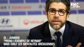 OL : Juninho "prend l'exemple de Neymar" mais cible les mentalités brésiliennes
