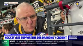 "On est confiants": les supporteurs des Dragons de Rouen croient en une finale en Ligue Magnus