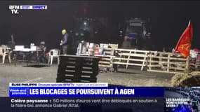 À Agen, les leaders du mouvement ont annoncé que les blocages allaient se poursuivre malgré les annonces de Gabriel Attal