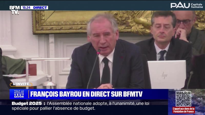 Mayotte: François Bayrou évoque 