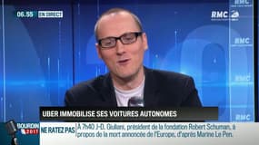 La chronique d'Anthony Morel : Uber immobilise ses voitures autonomes – 27/03