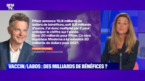 Vaccin/Labos: des milliards de bénéfices ? - 11/09