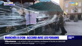 Marchés à Lyon: un accord trouvé avec les forrains