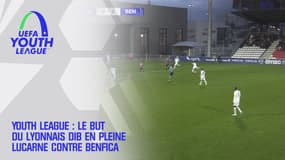 Youth League : Le but du Lyonnais Dib en pleine lucarne contre Benfica