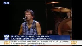 Le "Boss" Bruce Springsteen raconte sa jeunesse dans une autobiographie