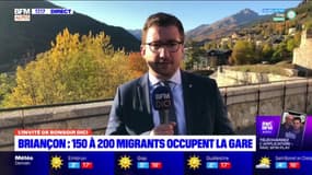 Migrants regroupés à la gare de Briançon: le maire estime que la population est prise "en otage"