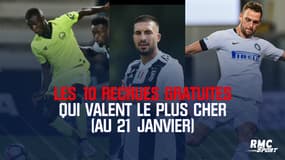 Nez creux : Les 10 recrues gratuites qui valent le plus cher (au 21 janvier)