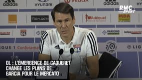 OL : L'émergence de Caqueret change les plans de Garcia pour le mercato