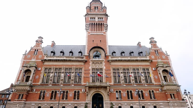 L'hôtel de ville de Dunkerque