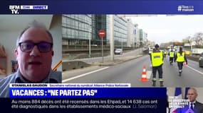 Selon Stanislas Gaudon (Alliance), les policiers ne peuvent pas "annuler leurs congés pour participer à la réserve opérationnelle"
