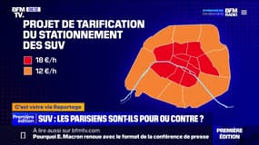 SUV: 61% des Parisiens favorables à la multiplication par trois du prix du stationnement, selon un sondage 