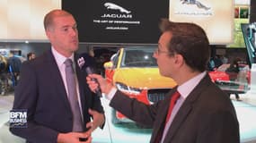 Le directeur général de Jaguar - Land Rover France, Steven De Ploey,